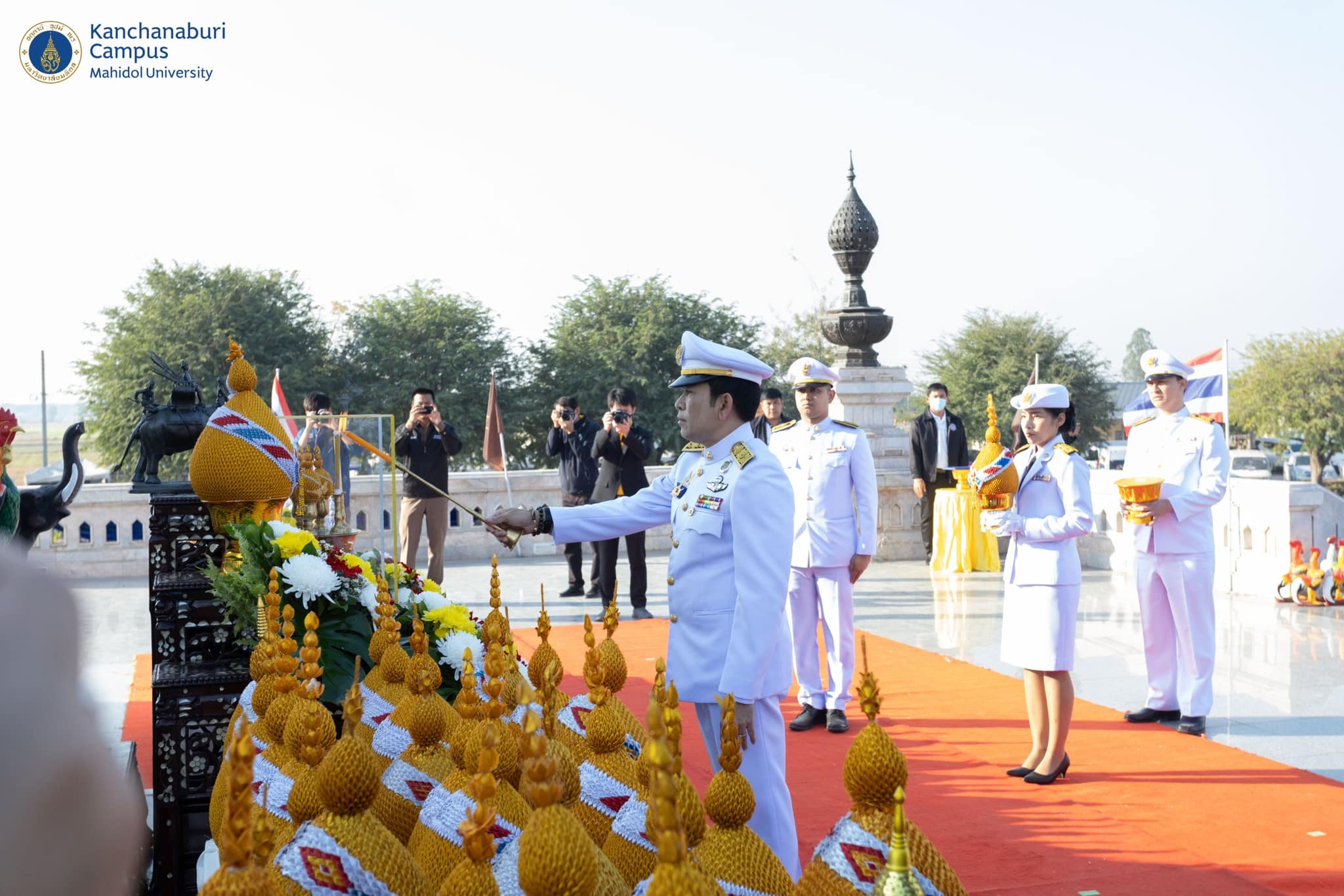 มหาวิทยาลัยมหิดล วิทยาเขตกาญจนบุรี เข้าร่วมพิธี “วันยุทธหัตถี ประจำปี ...